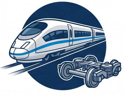 Schienenfahrzeugtechnik Piktogramm